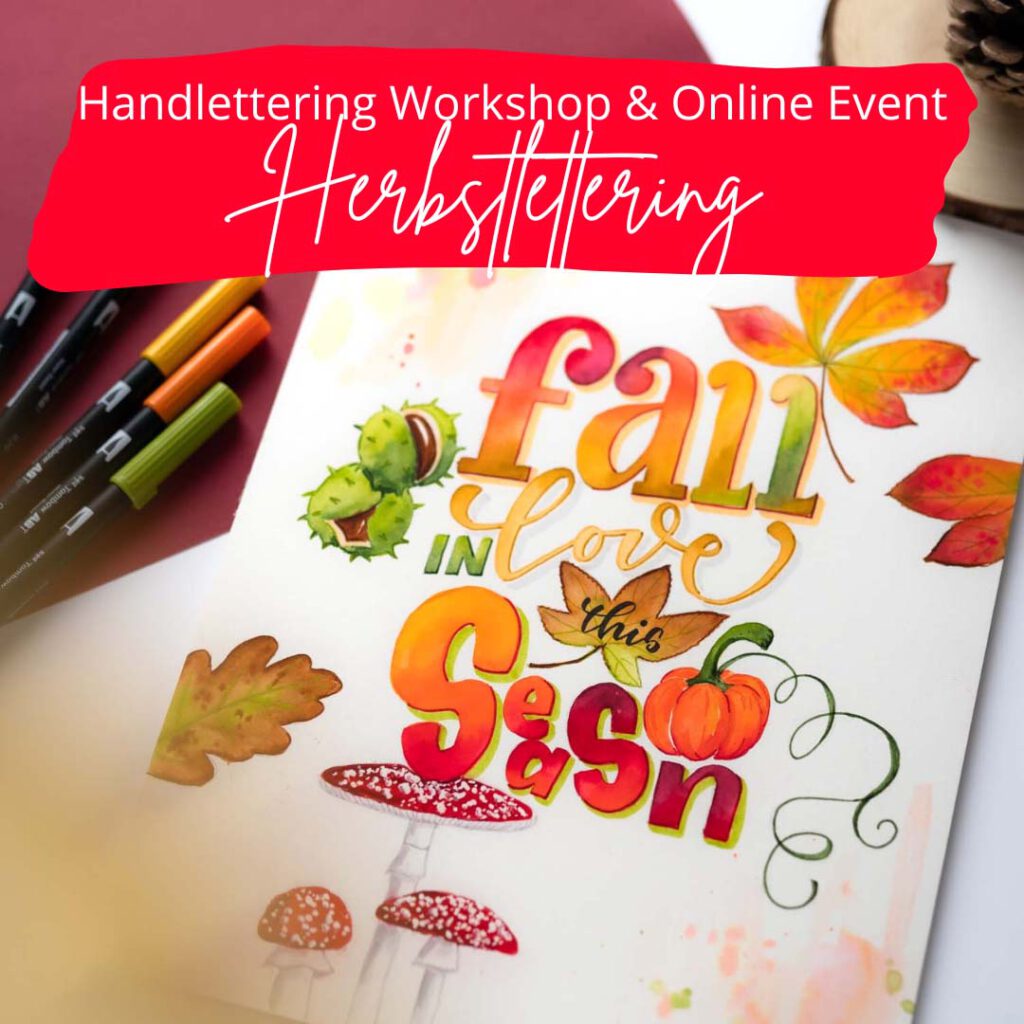 Handlettering Aquarell Workshop - 33